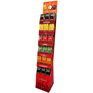POS - Display Popcornsmak 26g Golv - SVENSKA